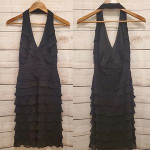Tadashi Black Sheath Cocktail Dress, Size XS